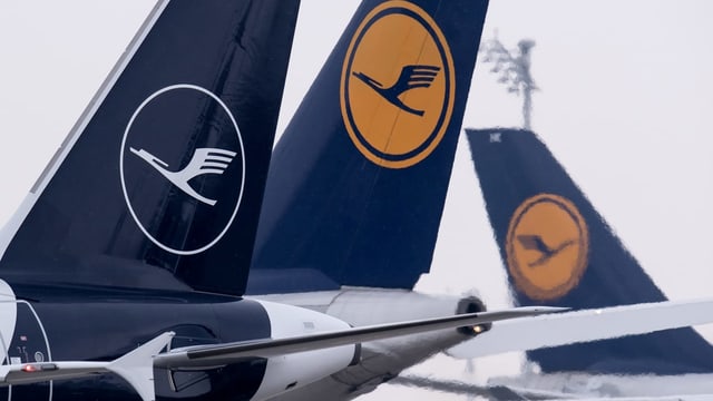 Logo da la Lufthansa.