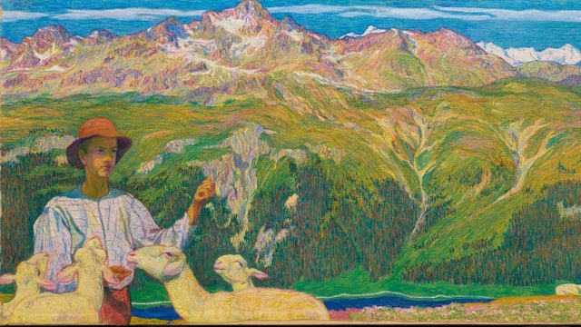 Mezdi: Il panorama da Giovanni Giacometti