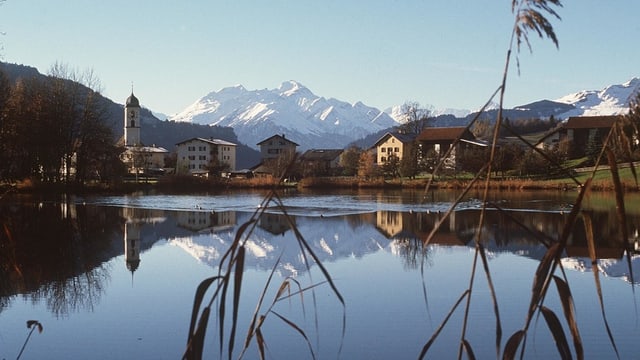 Esther Berther davart ses film sur dal vitg da Laax che prosperescha