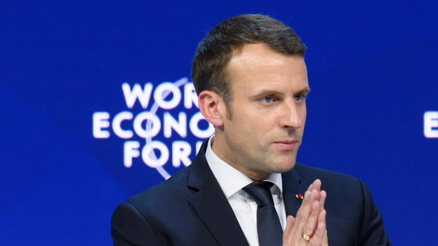 Il president franzos Emmanuel Macron.