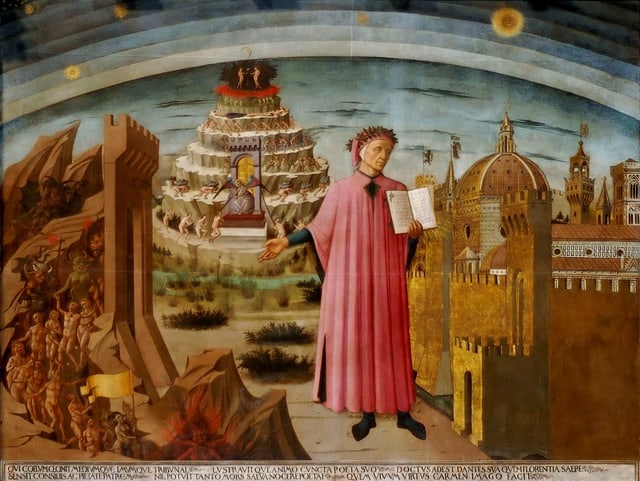 La Divina Commedia di Dante.