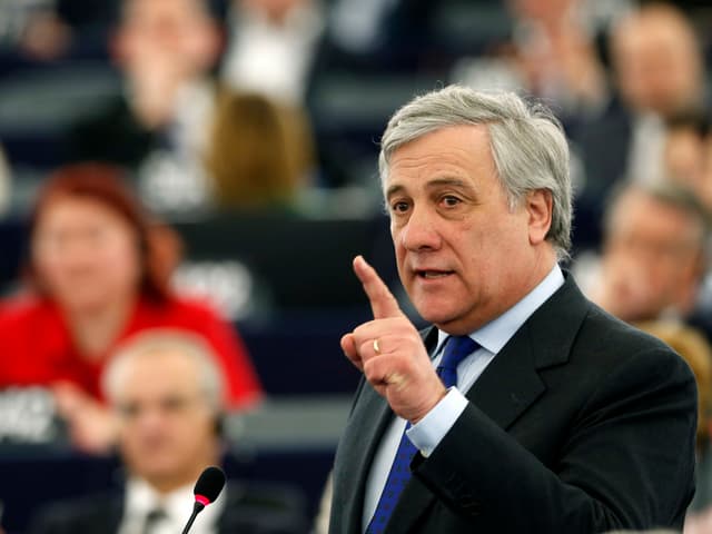 Il nov president dal parlament da l'UE Antonio Tajani.