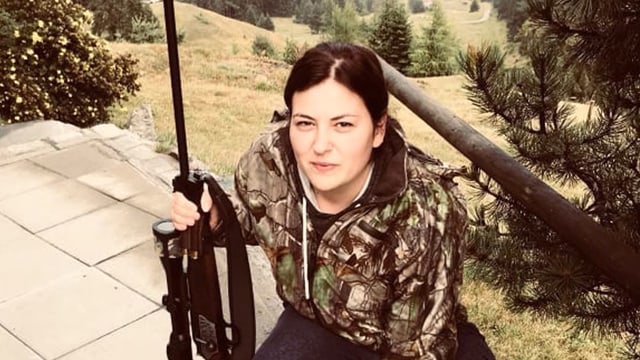 Purtret da Bettina Mayer. Purtret da Bettina Mayer.