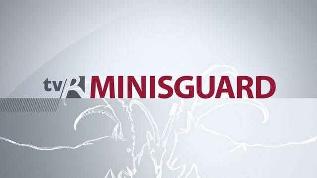 Logo dal Minisguard cun si dus capricorns designads.