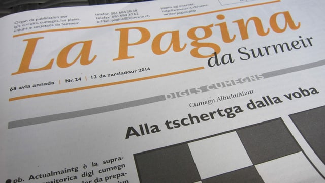 Co vesa l'avegnir da la Pagina da Surmeir ora