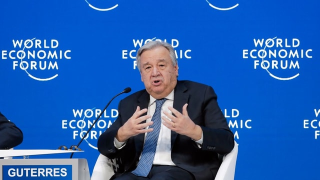 Antonio Guterres, il secretari general da l'ONU.