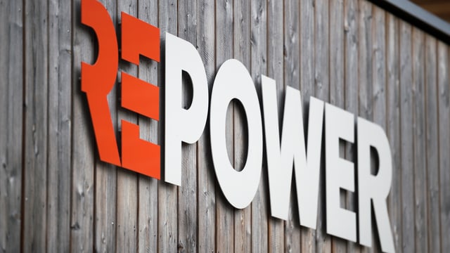 Purtret dal logo da la Repower. 