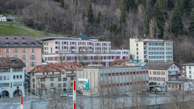 Situaziun dal corona en l'ospital a Glion