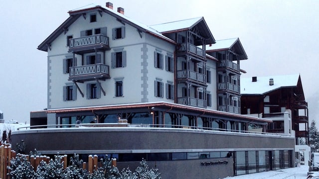 L'hotel Alpina a Tschiertschen 