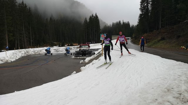 Bunura: Snowfarming – La loipa a Tavau cun naiv da l'onn passà