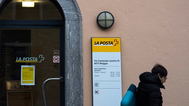 Saira: Criteris transparents per rait da filialas da La Posta