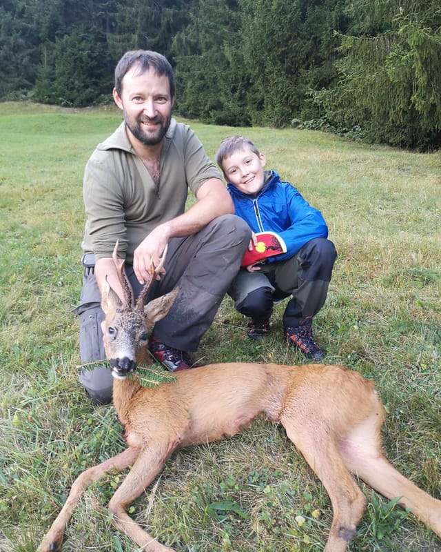 Rinaldo Camathias e sia preda.