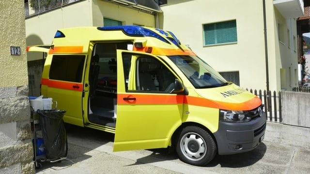 Las atgnadads dal servetsch d'ambulanza en Surselva