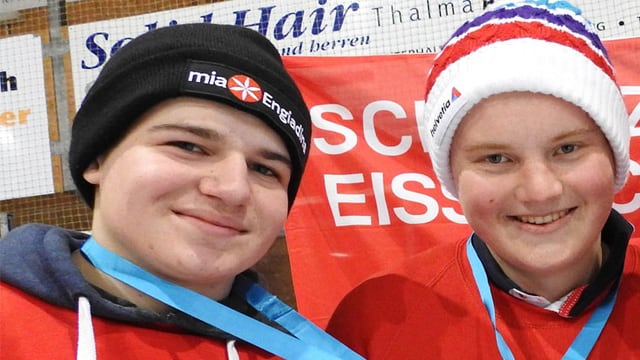 Orlando Bass e Niclà cotti, medaglia da bronz EM a Wichtrach