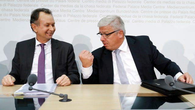 Peter Föhn e Philpp Müller Peter Föhn e Philpp Müller