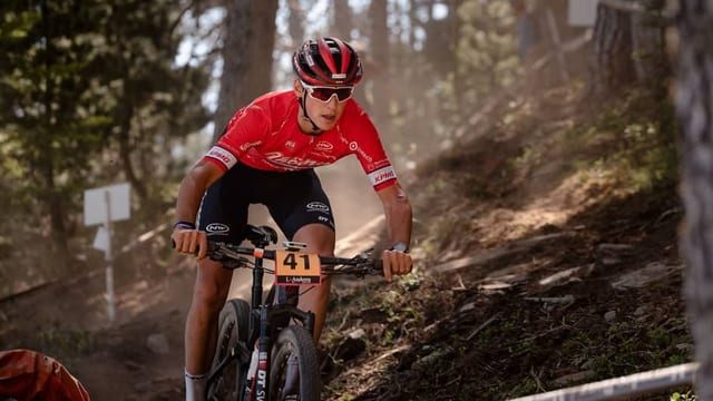 Il mountainbiker Ursin Spescha