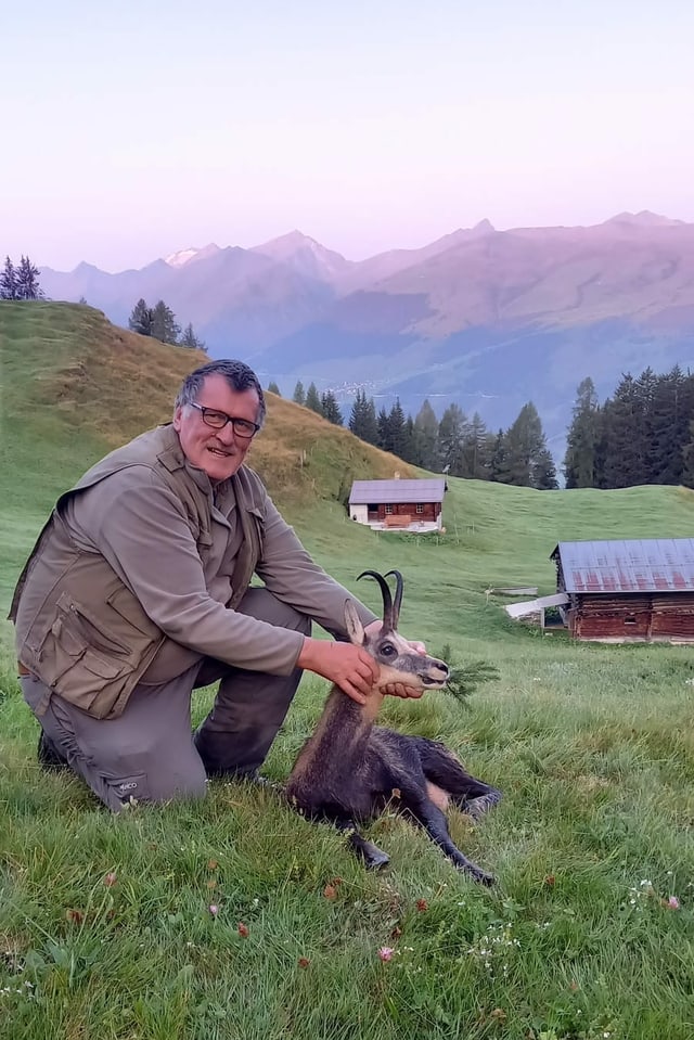 Maurus Arpagaus ha sajettà ina chaura-chamutsch da 21 onns en il territori da Camuns.