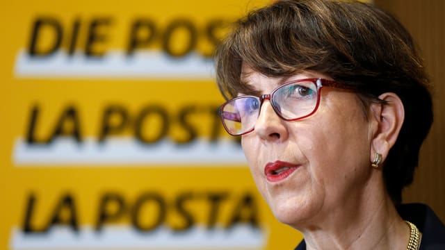 Susanne Ruolf, scheffa da la Posta Svizra na vul betg sa retrair