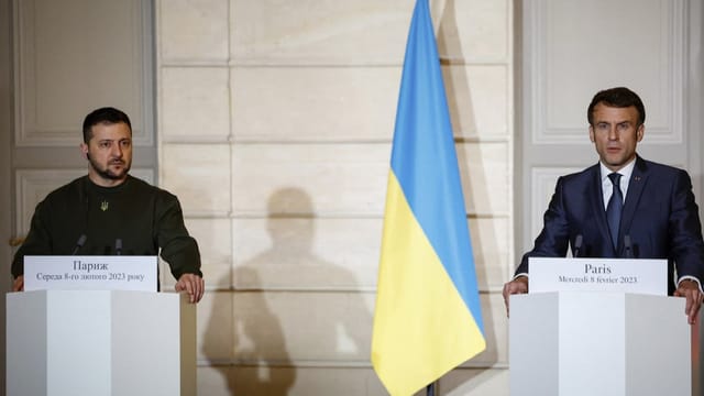 Macron sustegna vinavant l'Ucraina