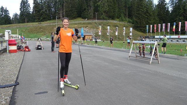 Bunura: Lantsch – traject da skis rullants vegn prolungà