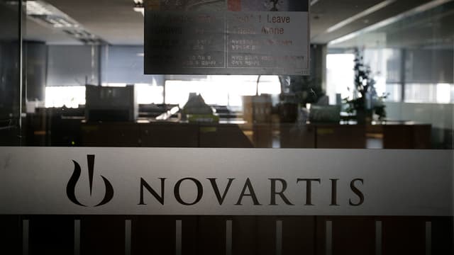 Purtret dal logo da Novartis.