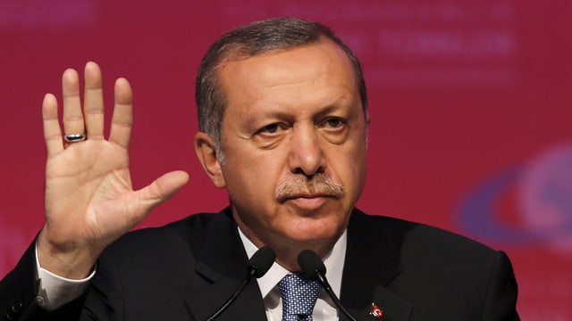 Il president da la Tirchia, Recep Tayyip Erdogan.