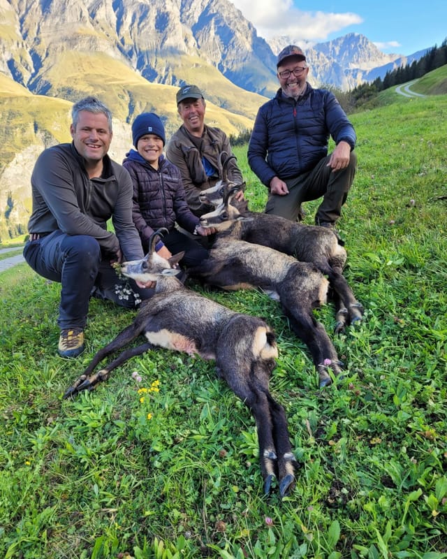 La chatscha da chamutsch è per la gruppa dil Haspel anca dina la pli bella.