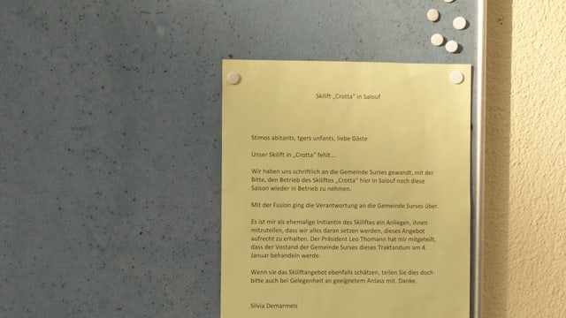 La publicaziun sin la tavla naira. La publicaziun sin la tavla naira.