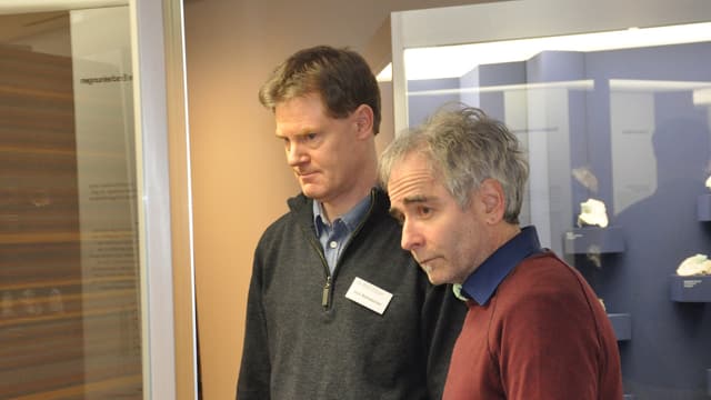 Il directur dal museum Ueli Rehsteiner ed il pedagog dal museum Flurin Camenisch han preschentà il program per il 2016. Il directur dal museum Ueli Rehsteiner ed il pedagog dal museum Flurin Camenisch han preschentà il program per il 2016.