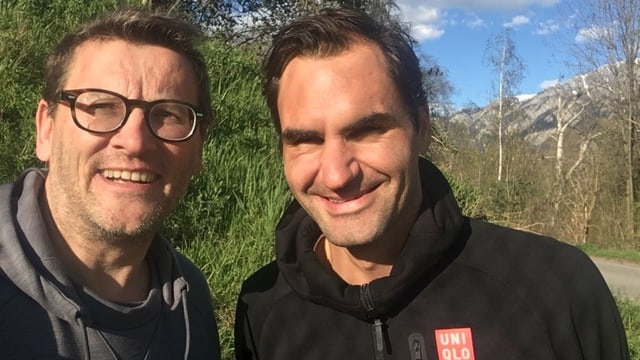 Roger Federer a Favugn: in'istorgia persunala da noss moderatur Toni Poltera