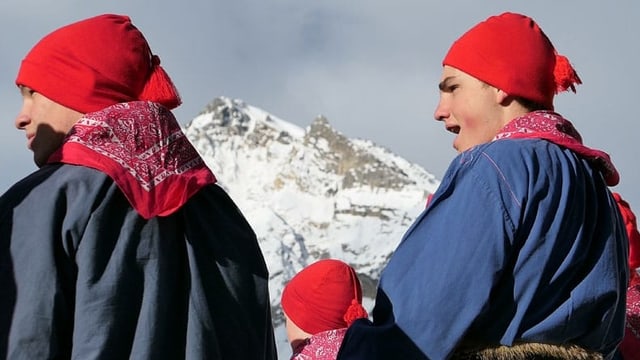 Saira: Chalandamarz en Val Müstair