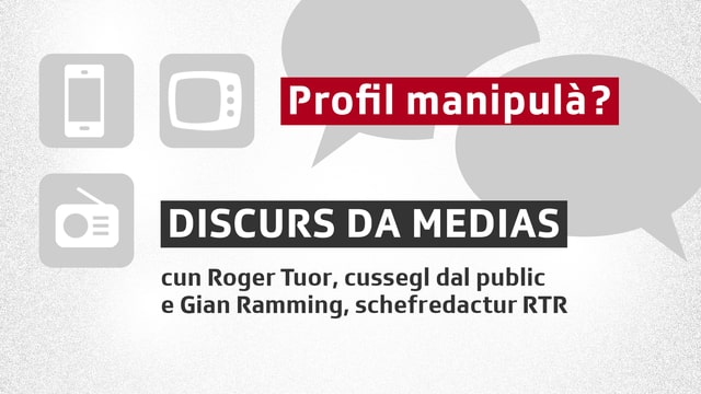 Il discurs: Schefredactur e president dal Cussegl dal public davart il «Profil» cun Urs Cadruvi