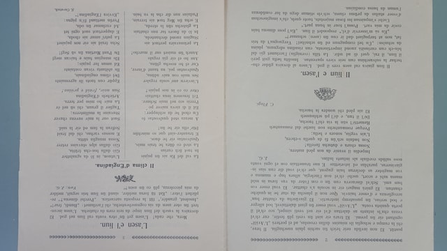 La emprima ediziun da december 1916 – 2 e 3 pagina.