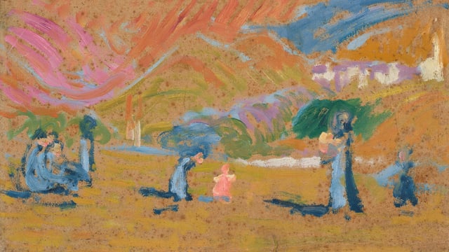 "Sulegl d'atun" da Giovanni Giacometti enturn 1908