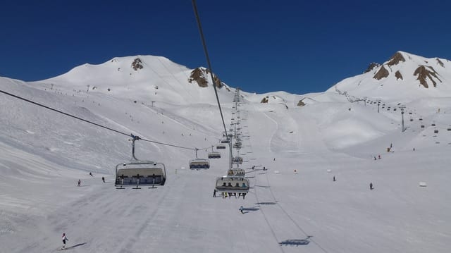 Territori da skis Alp Trida a Samignun 