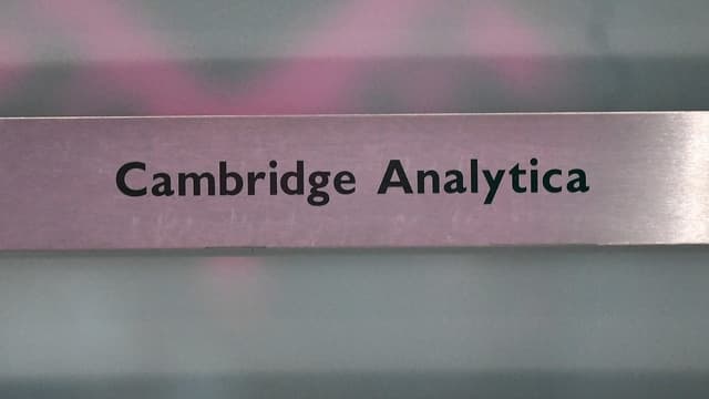 Cambridge Analytica.
