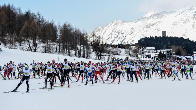 Curridras e curriders da passlung al maraton da skis engiadinais 2016.