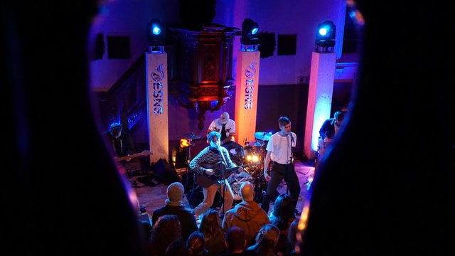 La gruppa englaisa Kawala durant lur concert al Eurosonic festival a Groningen