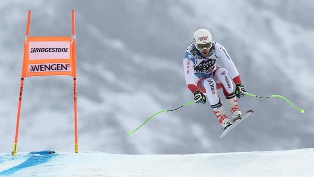 Saira: 90 onns cursas da skis al Lauberhorn