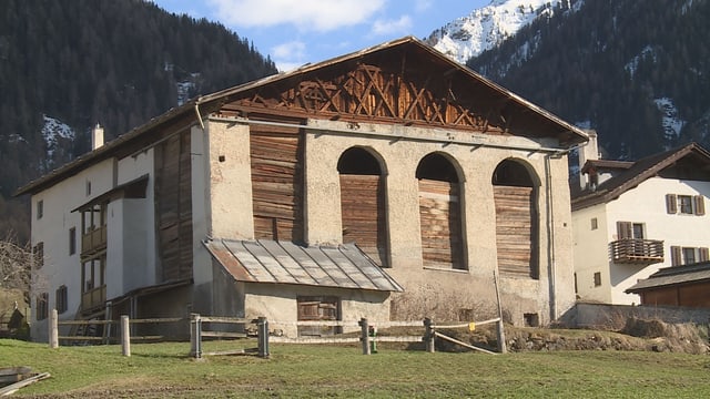 La stalla da la chasa Parli a Santa Maria in Val Müstair