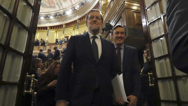 Po puspè surpigliar la batgetta: Mariano Rajoy.