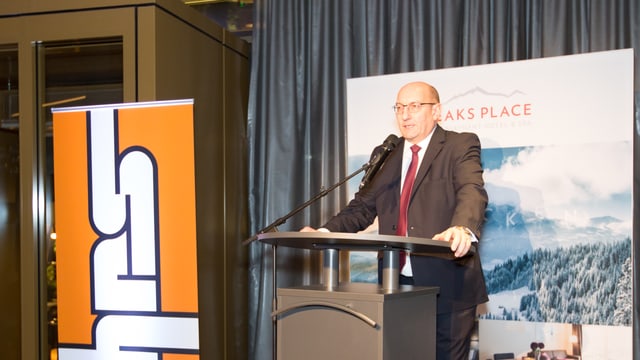 Martin Kull, il president e possessur da HRS Real Estate SA. Martin Kull, il president e possessur da HRS Real Estate SA.