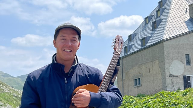 La sera sper il lag da Mattiu (original Gion Balzer Casanova)