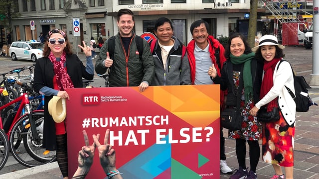 Mezdi: Ils turists a Lucerna han gust dals Rumantschs