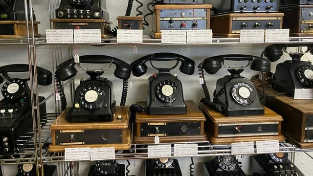 Alvagni: Exposiziun da telefonia en il bunker