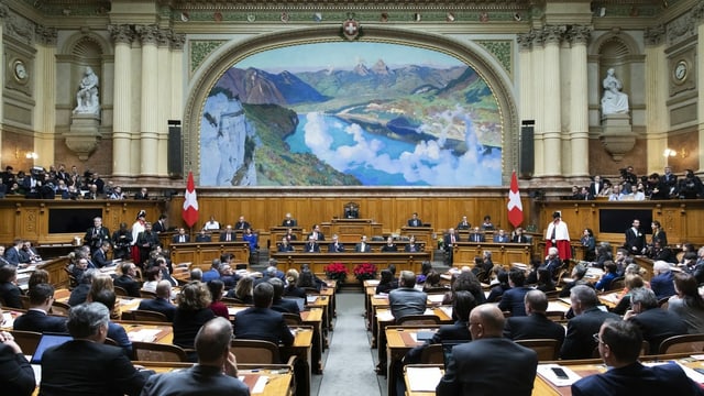 Saira: Sessiun parlament federal: Avertura da la 51avla legislatura