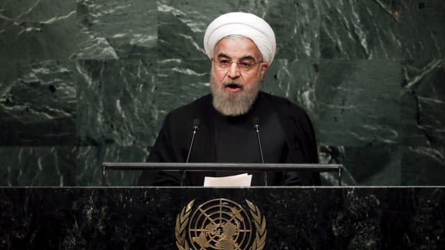 Il president iranais, Hassan Rohani, a l'inscunter da l'ONU a New York.