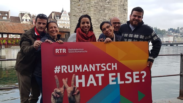 Saira: Rumantsch, what else? emprova ses cletg tar turists a Lucerna