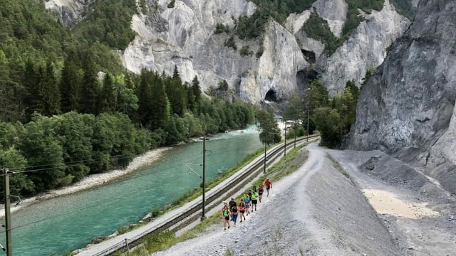 Gian-Luca e Sandro Michael da Ziràn e lur cursa da chasa