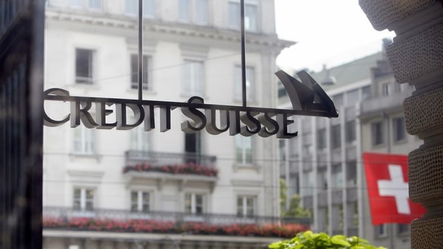 Purtret dal logo da Credit Suisse.